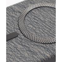 Чехол LUXURY Leather Case с поддержкой MagSafe для iPhone 14 Pro natural titanium