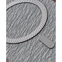 Чехол LUXURY Leather Case с поддержкой MagSafe для iPhone 16 natural titanium