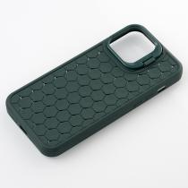 Чохол MagSafe MOSAIC для телефону iPhone 12 Pro Max темно-зелений