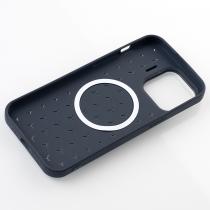 Чехол MagSafe MOSAIC для iPhone 13 Pro темно-синий