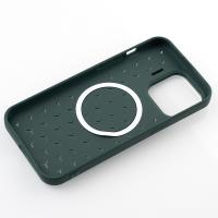 Чехол MagSafe MOSAIC для iPhone 13 Pro темно-зеленый