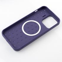 Чехол MagSafe MOSAIC для iPhone 14 Pro Max фиолетовый