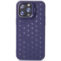 Чехол MagSafe MOSAIC для iPhone 15 Pro фиолетовый