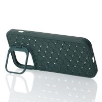 Чехол MagSafe MOSAIC для iPhone 15 Pro темно-зеленый