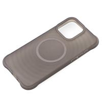 Чехол MagSafe RIPPLE для iPhone 15 Pro прозрачный черный