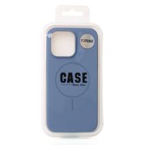 Силиконовый чехол Slim Ring Soft с поддержкой MagSafe для iPhone 14 Pro storm blue