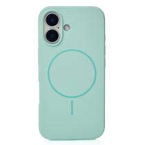 Силиконовый чехол Slim Ring Soft с поддержкой MagSafe для iPhone 16 succulent