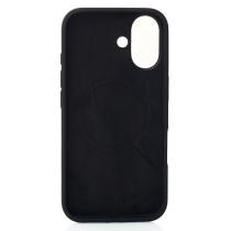 Силиконовый чехол Slim Ring Soft с поддержкой MagSafe для iPhone 16 black