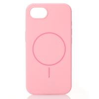Силиконовый чехол Slim Ring Soft с поддержкой MagSafe для iPhone 16E pink