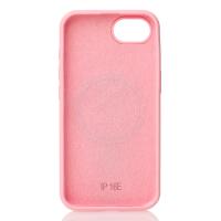 Силиконовый чехол Slim Ring Soft с поддержкой MagSafe для iPhone 16E pink