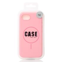 Силиконовый чехол Slim Ring Soft с поддержкой MagSafe для iPhone 16E / iPhone 17E pink