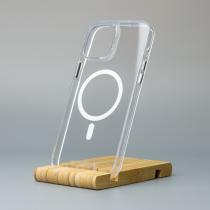 Чехол SPACE CASE с поддержкой MagSafe для iPhone 14 прозрачный