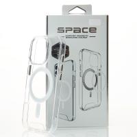 Чехол SPACE CASE с поддержкой MagSafe для iPhone 16 Pro Max прозрачный