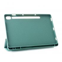 Чехол SmartCover для планшета Samsung Galaxy Tab S9 / S9 FE / S10 / S10 FE темно-зеленый