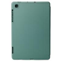 Чехол SmartCover для планшета Samsung Galaxy Tab S6 Lite (2020-2024) (10.4") темно-зеленый