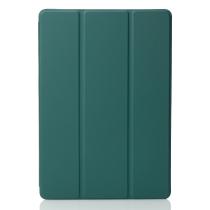 Чохол зі штучної шкіри SmartCover для планшета Samsung Galaxy Tab S10 Ultra темно-зелений
