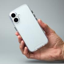 Чехол Space Case (1st Gen) для iPhone 16 прозрачный