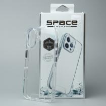 Силиконовый чехол Space Case (1st Gen) для iPhone 17 прозрачный