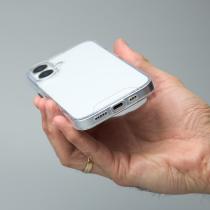 Силиконовый чехол Space Case (1st Gen) для iPhone 17 прозрачный