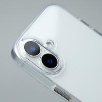Силиконовый чехол Space Case (1st Gen) для iPhone 17 прозрачный
