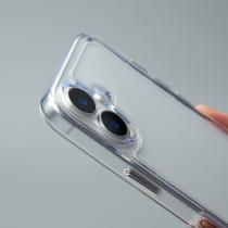 Чехол Space Case (2nd Gen) для iPhone 16 Plus прозрачный