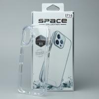 Чехол Space Case (2nd Gen) для iPhone 16 прозрачный