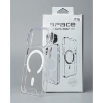 Чехол SPACE CASE с поддержкой MagSafe для iPhone 17 Pro прозрачный