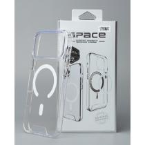Чехол SPACE CASE с поддержкой MagSafe для iPhone 17 Pro Max прозрачный