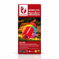 Колонка Bluetooth Blueseed BS-302 red