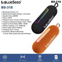 Колонка Bluetooth Blueseed BS-318 black