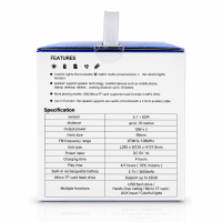 Колонка Bluetooth Blueseed BS-602 black