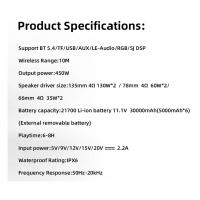 Колонка Bluetooth Hopestar A60 Ultra black