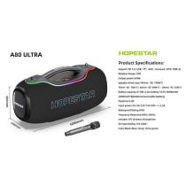Колонка Bluetooth Hopestar A80 Ultra gray