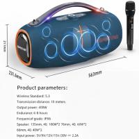 Колонка Bluetooth Hopestar A85 blue