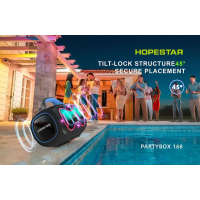 Колонка Bluetooth Hopestar PARTY BOX 168 gray