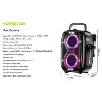 Колонка Bluetooth Hopestar PARTY ONE CLUB black