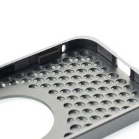 Металлический чехол AROMA PERFORATED METAL с поддержкой MagSafe для iPhone 14 Pro серый