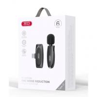 Микрофон беспроводной петличный XO MKF08A Type-C черный