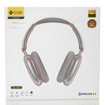 Наушники Bluetooth Blueseed BS-A16 (накладные) silver
