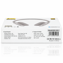 Наушники Bluetooth Blueseed BS-A16 (накладные) silver