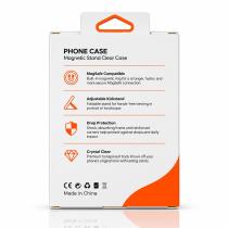 Пластиковий чохол FOLD CLEAR COLORS з підтримкою MagSafe для iPhone DUO orange