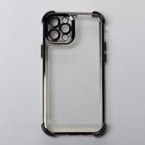Пластиковий чохол FRAME CORNER для телефону iPhone 12 Pro Max чорний