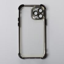 Пластиковий чохол FRAME CORNER для телефону iPhone 12 Pro Max чорний