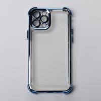 Пластиковый чехол FRAME CORNER для iPhone 12 Pro Max синий