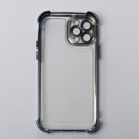 Пластиковый чехол FRAME CORNER для iPhone 12 Pro синий
