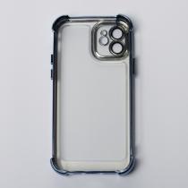 Пластиковый чехол FRAME CORNER для iPhone 12 синий