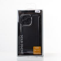 Пластиковый чехол FRAME CORNER для iPhone 13 Pro синий