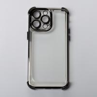 Пластиковый чехол FRAME CORNER для iPhone 14 Pro черный