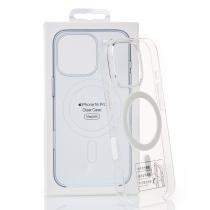 Пластиковый чехол Lux Clear с поддержкой MagSafe для iPhone 16 Pro (AI) Clear