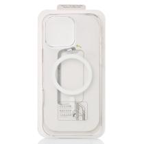 Пластиковый чехол Lux Clear с поддержкой MagSafe для iPhone 16 Pro Max (AI) Clear